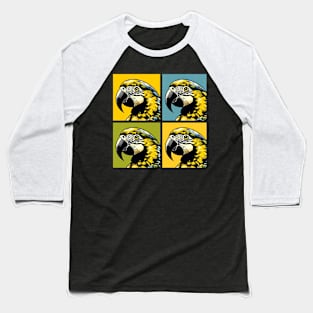 Pop Yellow-Naped Amazon Art - Cool Birds Baseball T-Shirt